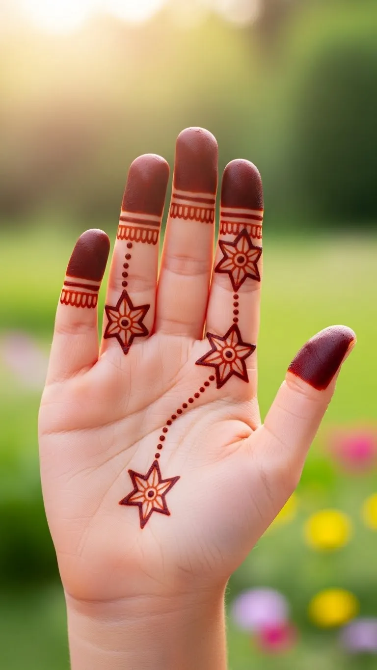 arabic mehndi design kids