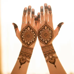 back hand mehndi design latest