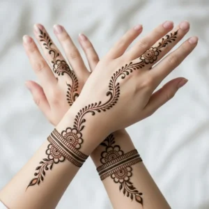 elegant mehndi design latest
