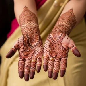 front hand mehndi design latest
