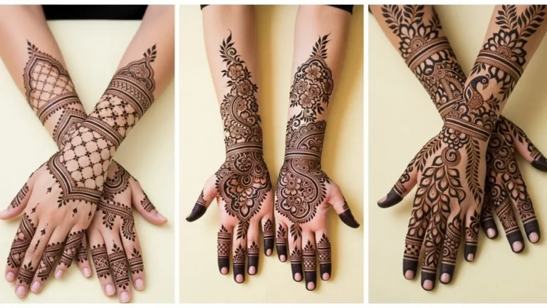 Full Hands Arabic Mehndi