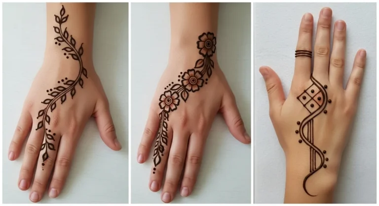Arabic Bail Mehndi Design