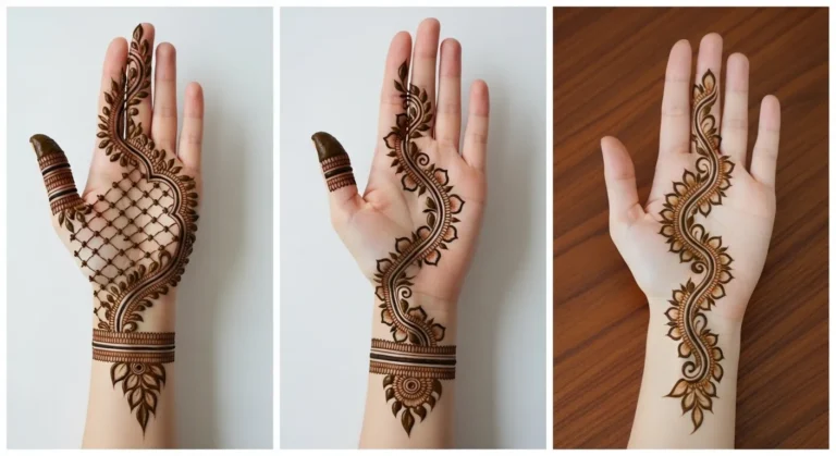 Arabic Shaded Mehndi Design