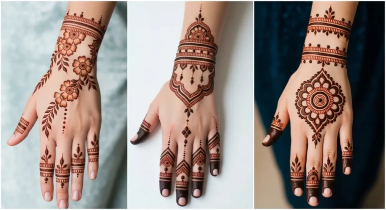 Bridal Arabic Mehndi Design
