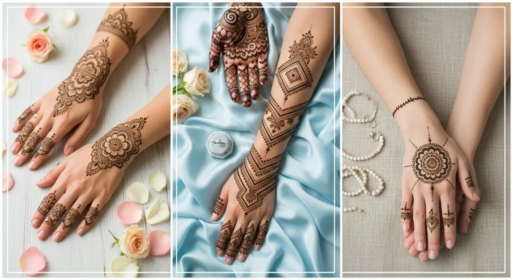engagement mehndi designs