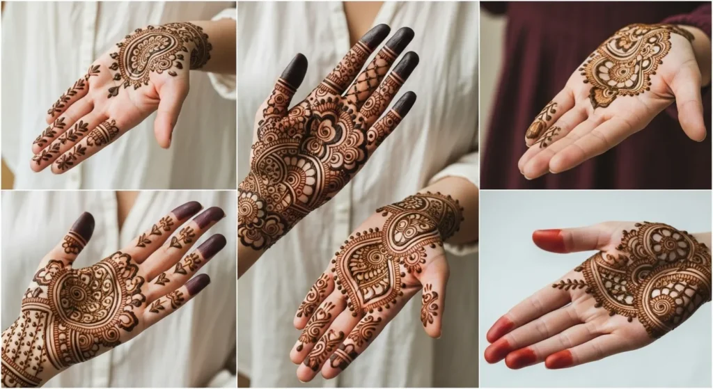 mehndi designs for karwa chauth