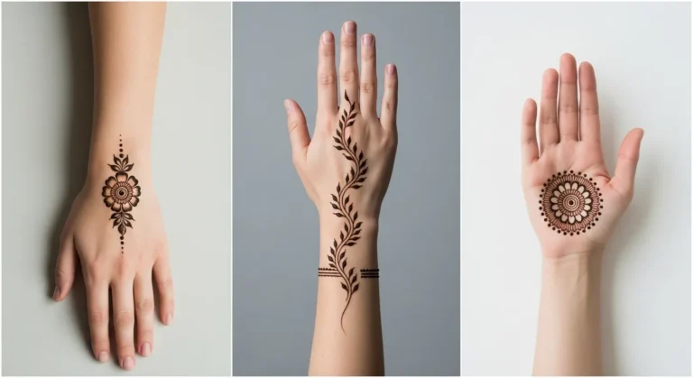 minimalist mehendi designs