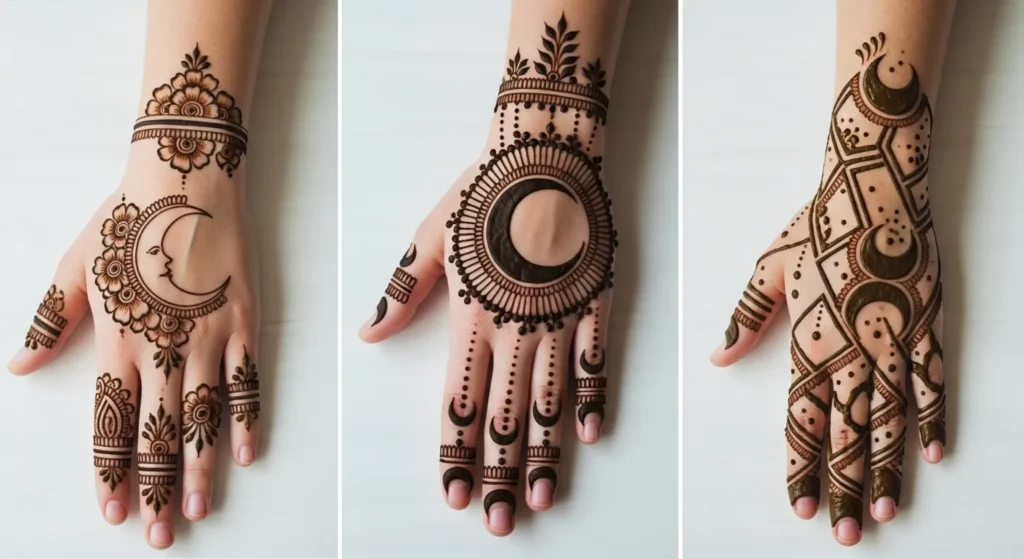 chand mehndi design